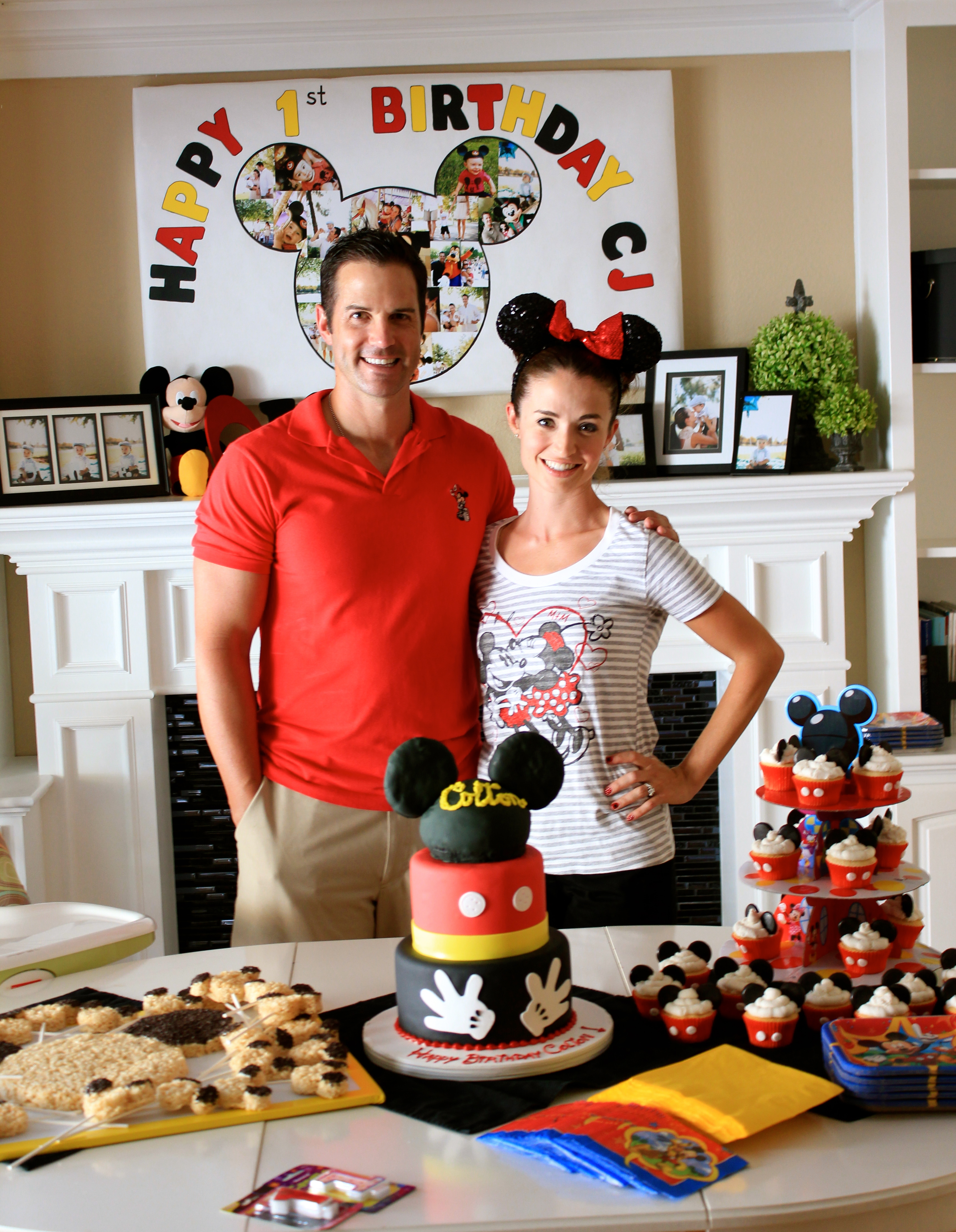 Mickey Mouse 1st Birthday Party - Princess Turned Mom