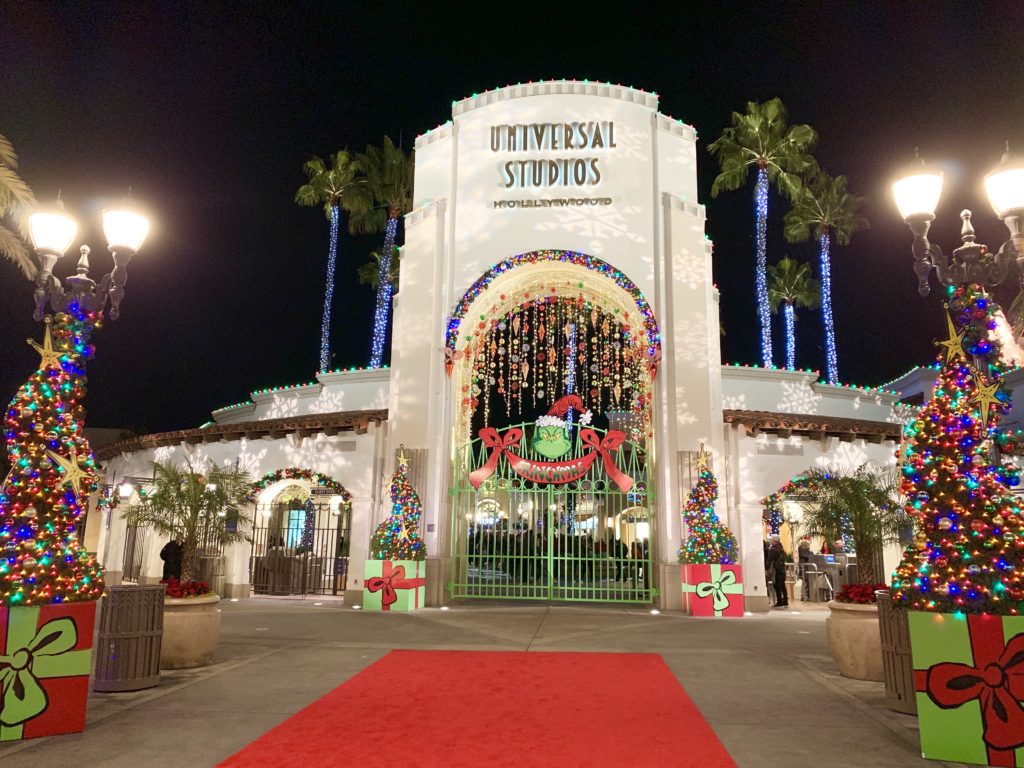 Christmas at Universal Studios Princess Turned Mom